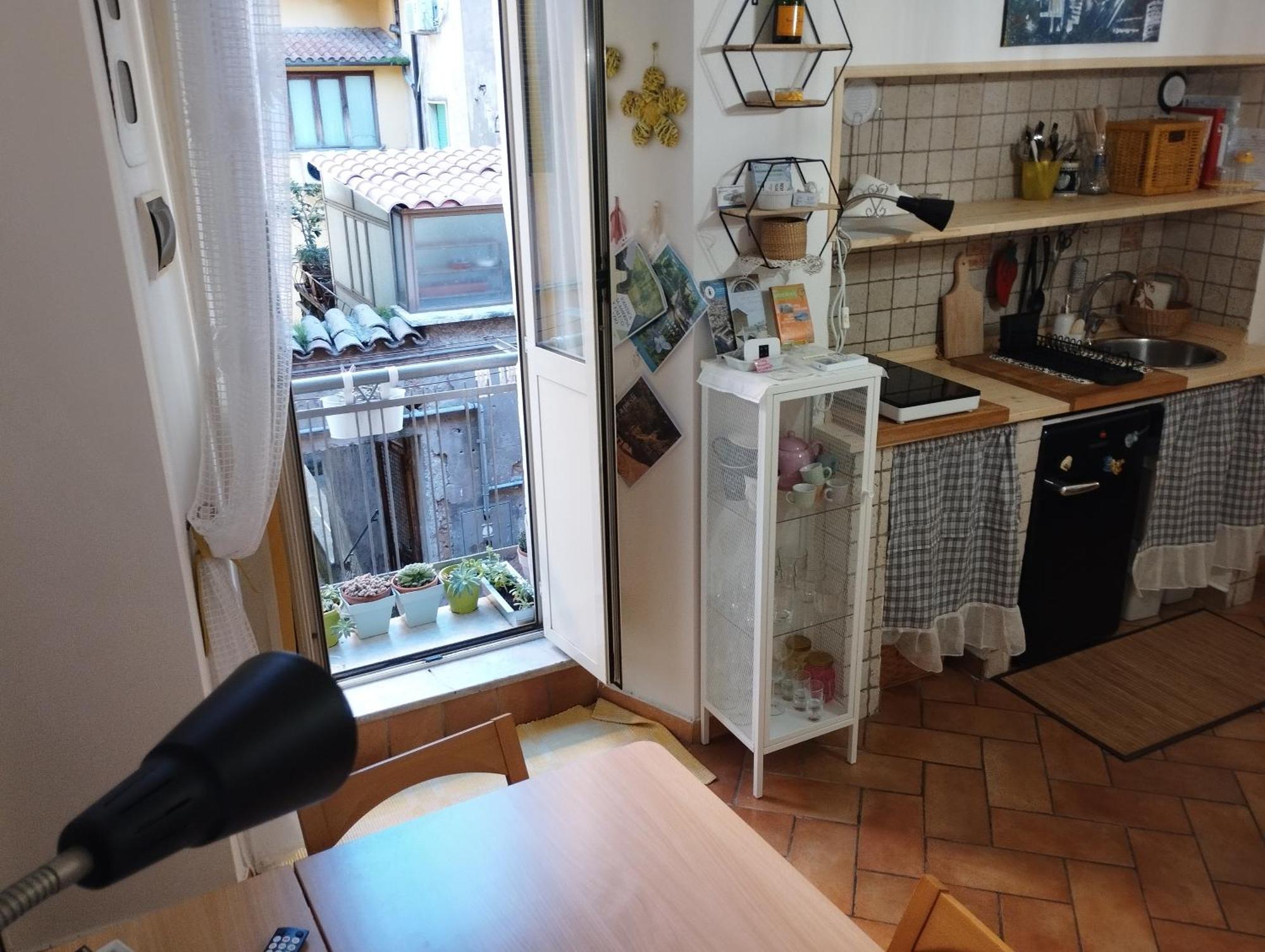 Old Town House La Corte Casa Vacanze Чівіта-Кастеллана Екстер'єр фото